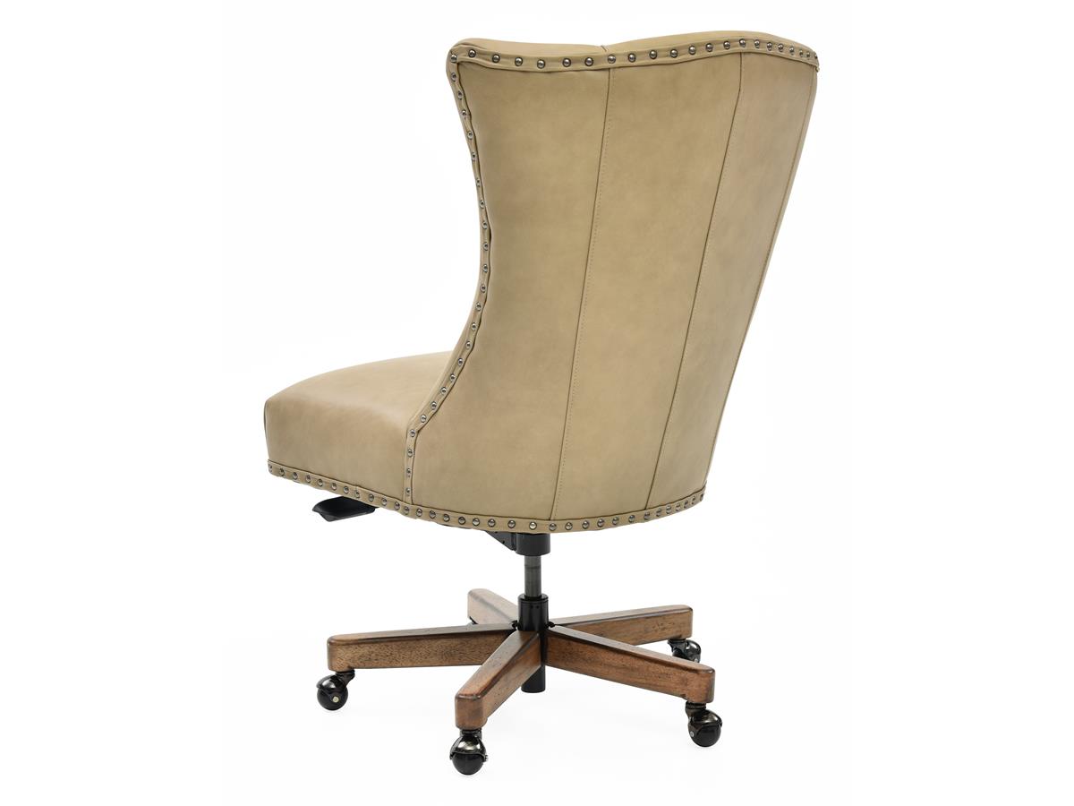 Lynn Top-Grain Leather Desk Chair